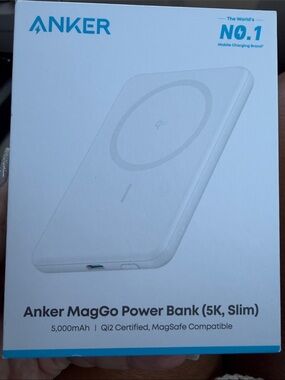 Anker MagGo Power Bank (5K, Slim) - White